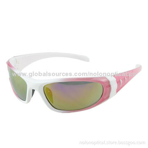Polarized sunglasses, fishing hunting shooting glasses sports pink white